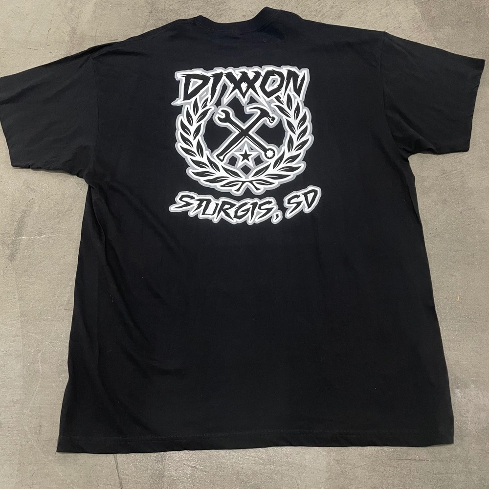 Dixxon Flannel Co Sturgis SD Biker Graphic Tee Mens 3X Black Short Sleeve TShirt